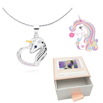 Naszyjnik jednorożec dla dziewczynki