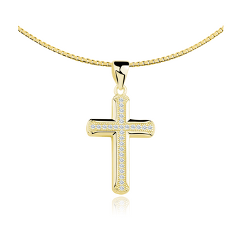 Krzyżyk pozłacany prezent