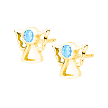 Kolczyki aniołki  dla dziewczynki prezent