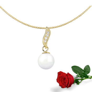 Naszyjnik z perełką dla mamy - prezent dla Mamy