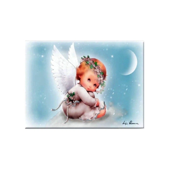 Obrazek Aniołka malowany na drewnie Camilletti