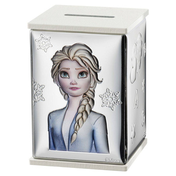 Skarbonka Disney Elsą  z krainy lodu - dla dziewczynki z grawerem - prezent na urodziny , Chrzest Św. roczek