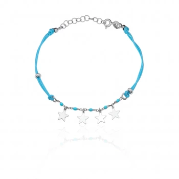 Bransoletka  dla dziewczynki z gwiazdkami