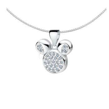 Wisiorek z łańcuszkiem Myszka Miki dla dziewczynki