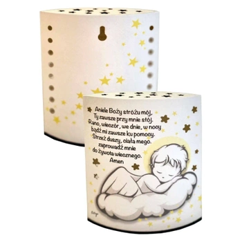 Aniołek - lampka z modlitwą Estego