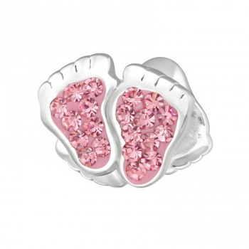 Stópki - srebrny charms