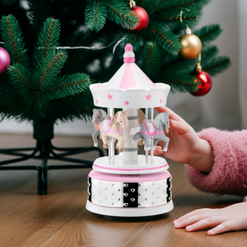 Karuzela z pozytywką - prezent na święta dla dziewczynki