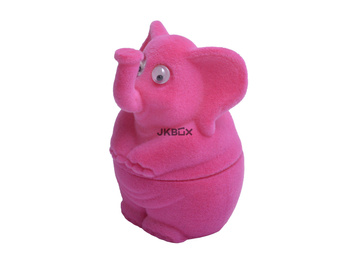 Pudełko prezentowe do pakowania biżuterii w kształcie słonia