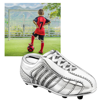 Skarbonka but piłkarski grawer - prezent na pierwszą komunię dla chłopca