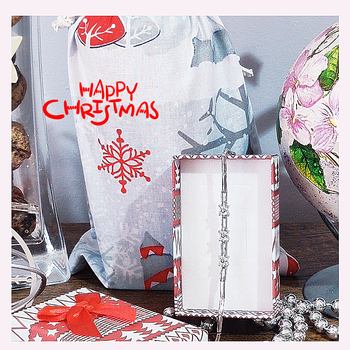 Srebrna bransoletka z białymi cyrkoniami - pomysł na świąteczny prezent dla Niej